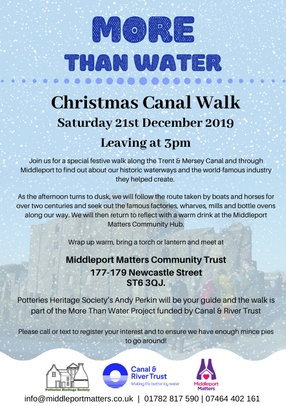 Christmas Canal Walk flyer