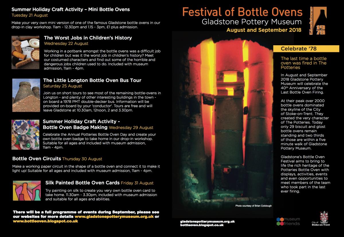 Festival of Bottle Ovens Flyer 1