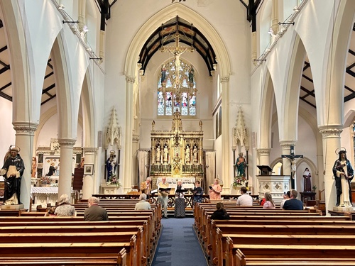Our Lady and St Peter in Chains Church in Hartshill