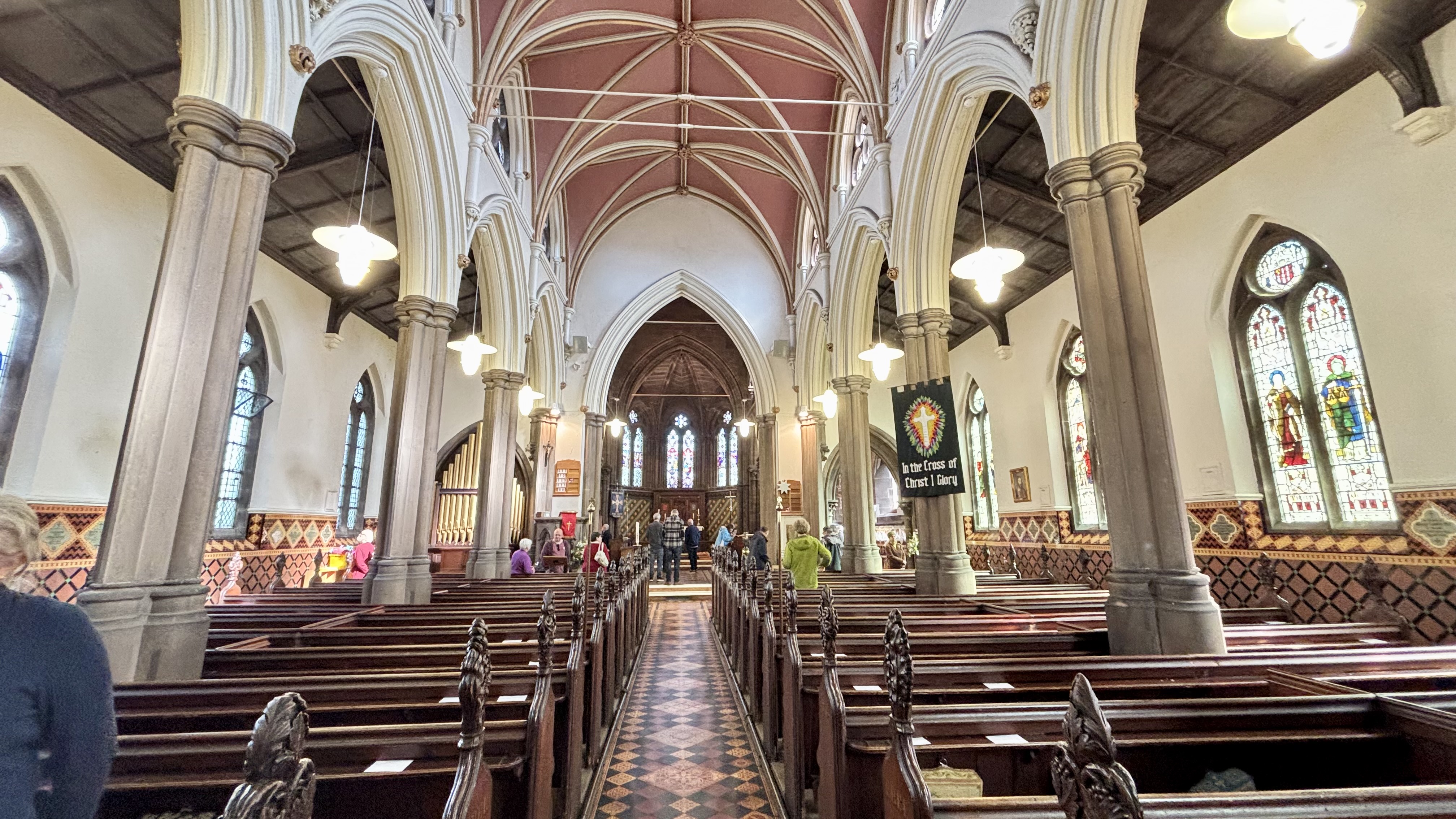 Inside Minton's Gem - Holy Trinity, Hartshill