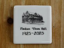 Centenary Town Hall Fridge Magnet 6: Fenton